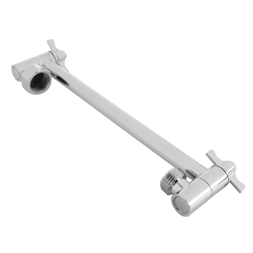 Shower Arm Extension, Extender,Adjustable Height Head Arm,Brass Extension Arm,High Polished Chrome Finish 9 Inch 4852888898509