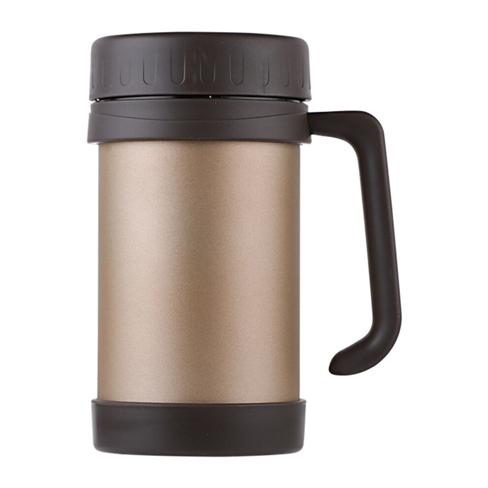 500Ml/17Oz Stainless Steel Vacuum Flasks With Handle Thermo Cup Office Thermoses For Tea Insulated Gold-image-OPC-PJSHY59-NEW