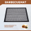 BBQ Grill Grid Mat Non-Stick Mesh Matts Barbeque Reusable Baking Net 5