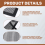 BBQ Grill Grid Mat Non-Stick Mesh Matts Barbeque Reusable Baking Net 9