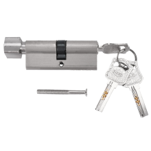 70mm Cylinder Lock Accessories Indoor Zinc Alloy Door European Standard