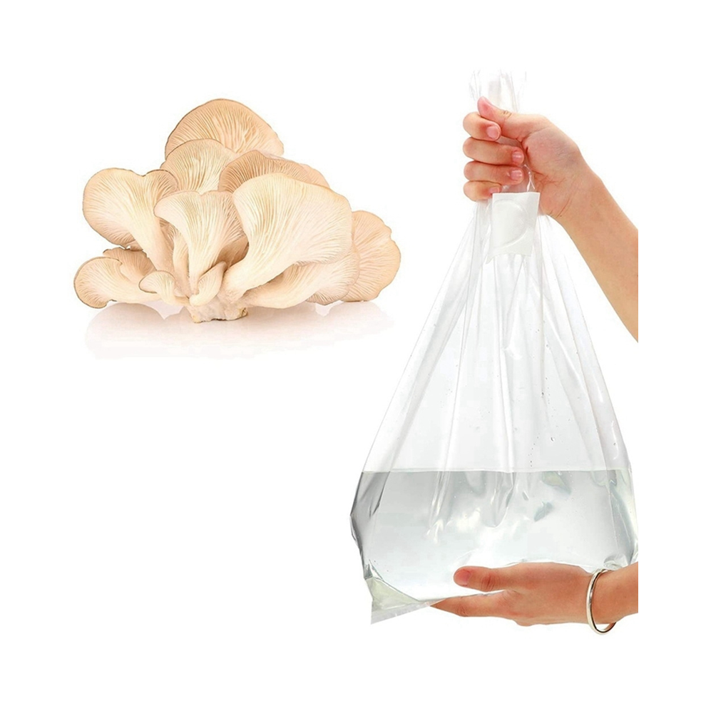 Photos - Other Office Equipment 100Pcs Mushroom Growing Bag Spawn Bags Thick 6 inch x 20 0.2 Micrometre Filter Breathable