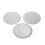 3 Pack Metal Reusable Coffee Filter Mesh for Maker Espresso Maker, Silver 4