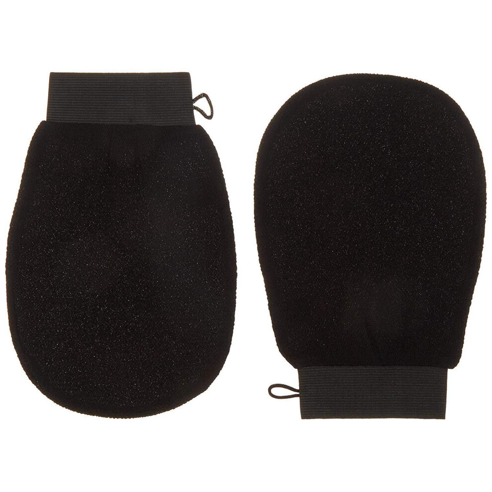 Saudism Exfoliating Mitts Glove,Bath Shower Sauna Dead Hard Skin Care Exfoliator Massage Mitt Back Scrubber Glove