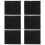6 PCS Activated Carbon Filter Cat Litter Box Charcoal Pan Suitable for 3