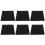 6 PCS Activated Carbon Filter Cat Litter Box Charcoal Pan Suitable for 4