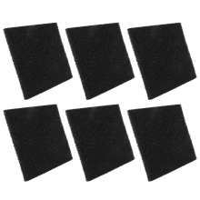 6 PCS Activated Carbon Filter Cat Litter Box Charcoal Pan Suitable for