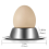 Egg Cup Holder Set of 2 Pack,Stainless Steel Cups Plates Tableware for Hard Soft Boiled Egg,Kitchen Display 5