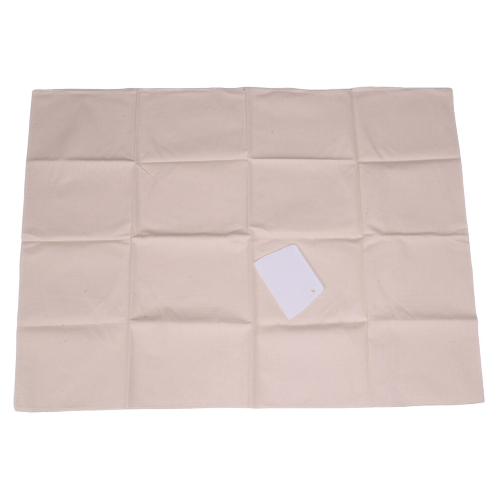 Saudism Large Professional Bakers Dough Couche (35X26inch)- Pastry Proofing Cloth For Baking French Bread Loafs