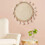 Woven Basket Wall Decoration Decor Wicker Hanging Small Macrame Boho Art Home 3