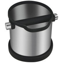 Espresso Knock Box Shock-Absorbing and Style with Detachable Bar Non-Slip Base