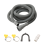 Drain Hose Extension Set Universal Washing Machine 10Ft, Include Bracket Connector and Clamps Hoses 6