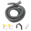 Drain Hose Extension Set Universal Washing Machine 10Ft, Include Bracket Connector and Clamps Hoses 2