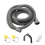 Drain Hose Extension Set Universal Washing Machine 10Ft, Include Bracket Connector and Clamps Hoses 3