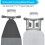 Ironing Board Hanger Wall Mount, Holder Organizer Holder, Mounted Shelf 3