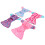 4Pcs Cloth Diaper One Size Adjustable Reusable 7