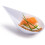 100 Tear Drop Mini Appetizer Plates - Dessert Tasting Spoons Plastic Spoon Bowls, White 4