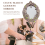 Triple Moon Goddess Wall Mirror Wall-Mounted with Five-Pointed Retro Hanging 10