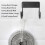 Ironing Board Hanger, Hook, Wall Mounted Holder, Large & Small (Matte Black) 5