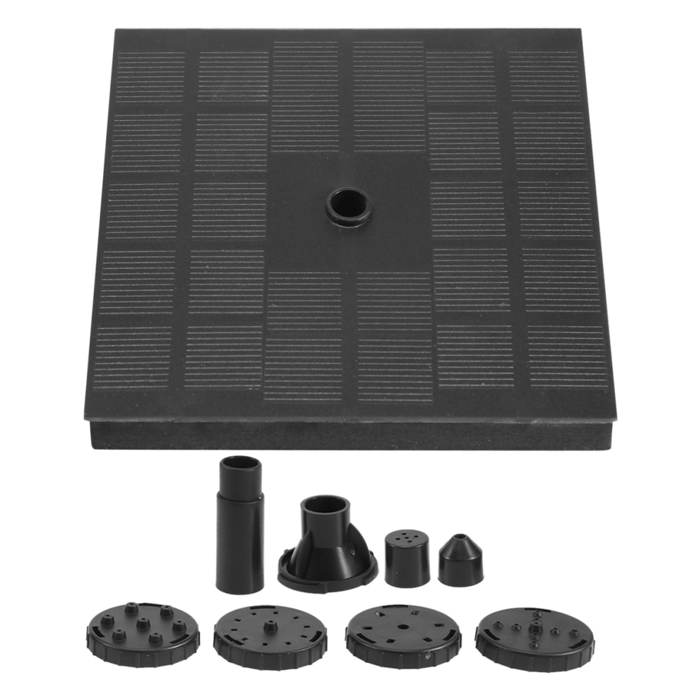 Saudism Solar Power Water Fountain Pump Fontein Bird Floating Pond Garden Patio Decor Lawn