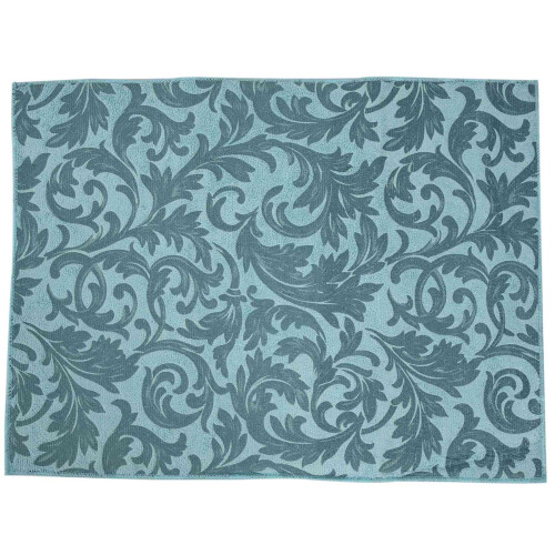 2 Pack Dish Drying Mat Absorbent Machine Washable Mats for Kitchen Counter Large (Blue Vine) 1