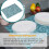 2 Pack Dish Drying Mat Absorbent Machine Washable Mats for Kitchen Counter Large (Blue Vine) 5