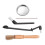 Coffee Machine Cleaning Set Grinder Brush Group Head with Filter 4