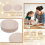 100% Compostable Disposable Paper Plates Bulk 9 Inch 50 Pack, Bamboo Plates, Eco Friendly, Biodegradable 7
