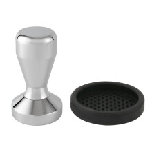 Coffee Tamper, Espresso 49mm Tamper with Silicone Mat