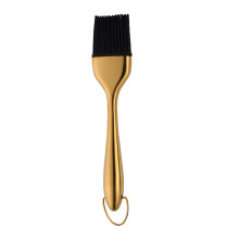 1 Pcs Oil Brushes Stainless Steel Silicone Kitchen BBQ Grilling Baking Cooking Barbecue Tools-B