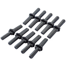 10 Pcs 9/16Inch Plug Wedges Shims Concrete Rock Stone Splitter Hand Tools Suitable for Splitting the Hard