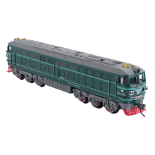 Kids Simulation 1:87 Alloy Internal-Combustion Locomotive Model Toy Acousto-Optic Train Toys for Children Gift(C)