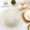 Rotating Kitchen Turntable Tray Non-Slip Multi-Function Storage for Spices, Snacks & Cosmetics White ABS 23x6.5 cm 8