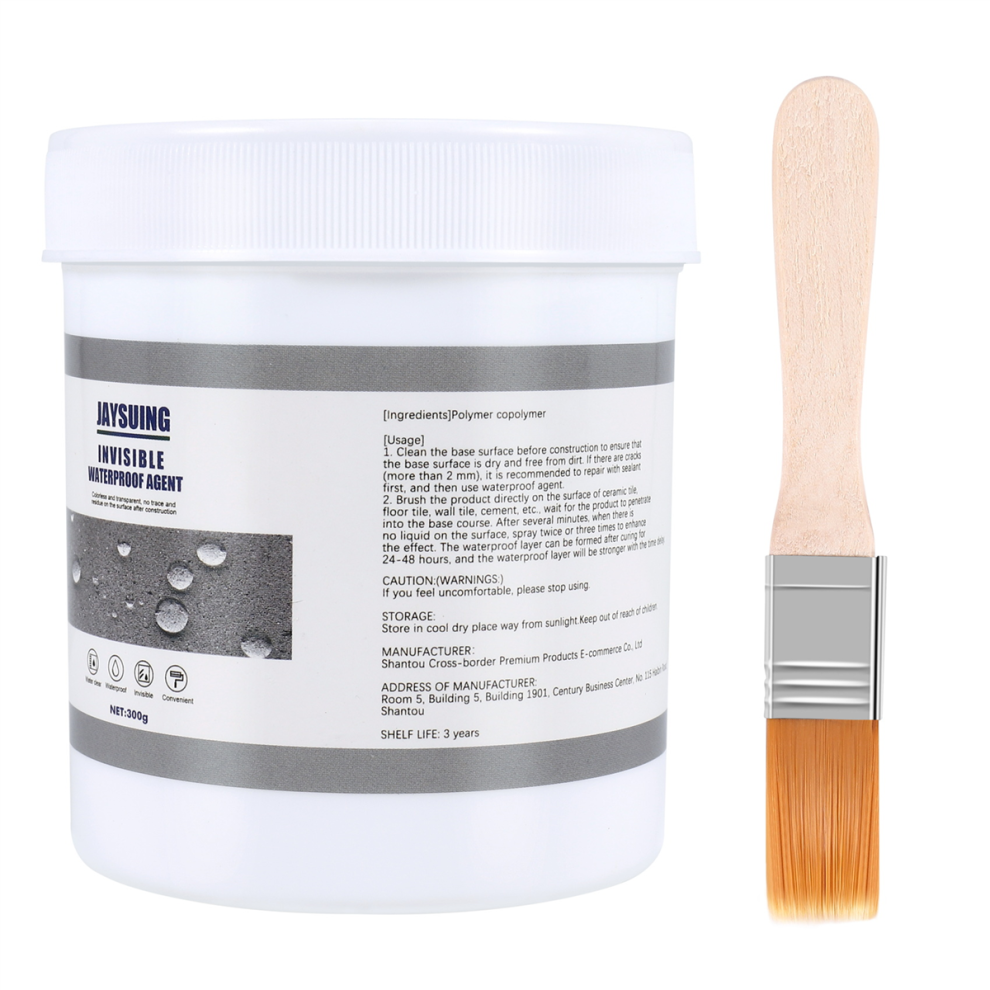 Transparent Waterproof Glue Plus Brush Leakproof Water-Based Sealant Anti-Leakage With Brush-A 4852644624250