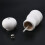 Wood Salt and Pepper Grinder Set Manual Mill Shaker, Solid with Adjustable Coarseness White 8
