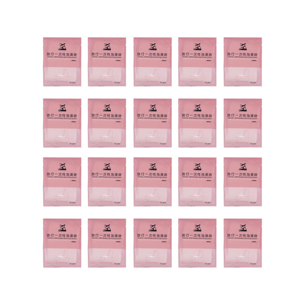 20Pcs Disposable Bathtub Bag, Portable Clear Thick Bathing Cover Bag Perfect for Travel,Hotel,SPA,Household-image-OPC-PJSJ9BQ-NEW