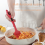 Silicone Flexible Fork, Heat-Resistant Cooking Fork Tools Dishwasher Safe Kitchen Non Stick for Mix 6