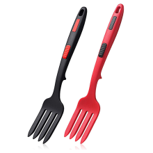 Silicone Flexible Fork, Heat-Resistant Cooking Fork Tools Dishwasher Safe Kitchen Non Stick for Mix