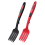 Silicone Flexible Fork, Heat-Resistant Cooking Fork Tools Dishwasher Safe Kitchen Non Stick for Mix 2
