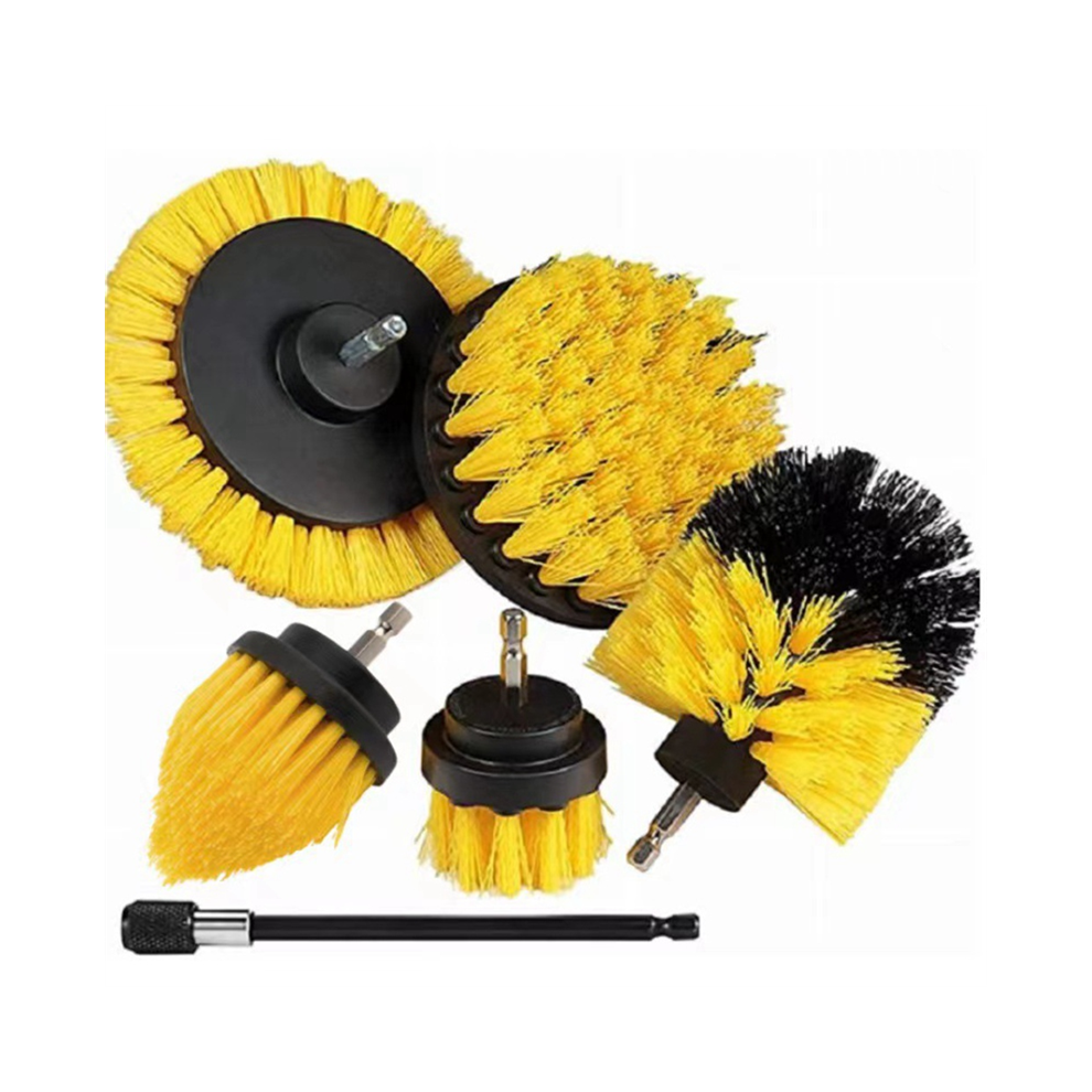 Attachment Set Power Scrubber Brush With 1Pcs Extend Long Attachment, Drill Scrub For Cleaning,B 4852644646801