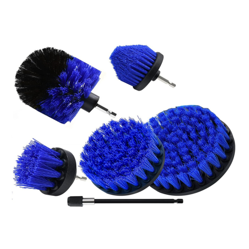 Attachment Set Power Scrubber Brush with 1Pcs Extend Long Attachment, Drill Scrub for Cleaning,A 1