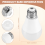 85-265V E27 PIR Motion Sensor Lamp 12W Bulb with Infrared Detector Security Light White 8