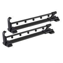 Pack of 2 Extendable Clothes Rail for Pull-Out Hanger Extendible Wardrobe Adjustable