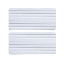 2 PCS Water Absorbent Diatomite Coasters Rectangle, Absorbing Stone Used for Hand Soaps & Plants Toiletries