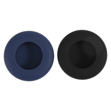 Cat Collar Holder, for Air Tag Holder Compatible GPS Tracker,2Pack Case Cover Black and Blue
