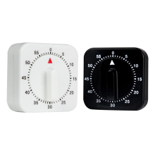 2-Pack Square 60 Minute Mechanical Kitchen Timer,Chef Cooking Timer Clock with Loud Alarm,