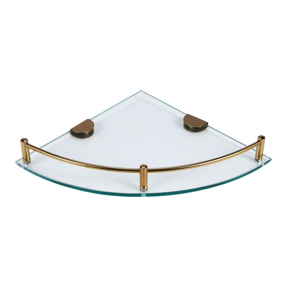 Bathroom Shelves, Glass Corner Shelf Wall Mounted ,Tempered for Storing Shower Gel/Soap-B-image-OPC-PJSJKTF-NEW