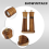 Salt and Pepper Grinder Set,Wooden Mill Shaker Easy Adjustable Ceramic Coarseness Large Refillable 9