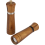 Salt and Pepper Grinder Set,Wooden Mill Shaker Easy Adjustable Ceramic Coarseness Large Refillable 11