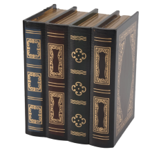 European Retro Storage Box Book Shape Fake Wooden Jewelry Office Decoration Secret Item